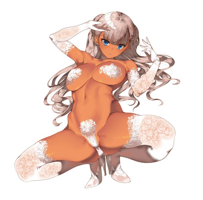 こちらのイラストを元にしたフィギュア「カリン・クリシュナル」がロケットボーイ様から発売されることになりました。よろしくお願いいたします! 