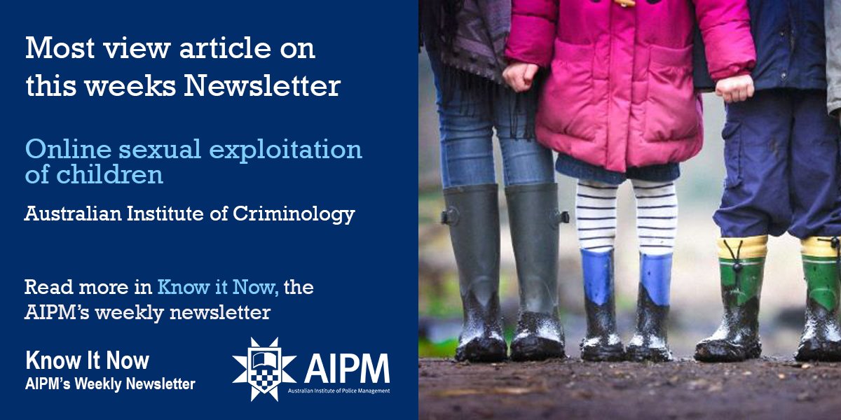 AIPMManly's tweet photo. This compendium brings together 15 recent studies on child sexual abuse published by the Australian Institute of Criminology.
Read Online sexual exploitation of children here: https://t.co/t1wMi1KpBX https://t.co/19FaedV2pk
