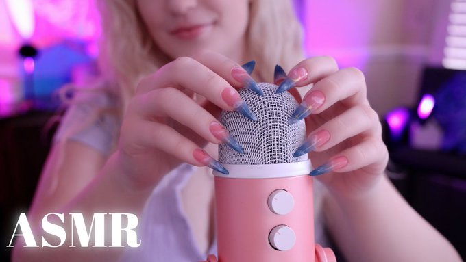 New #ASMR video!!   ASMR | Pure Mic Scratching with Long Nails &bull; No Talking &bull;  Perfect Background/Studying<a href="/tag/asmr"class="tags">#ASMR</a>