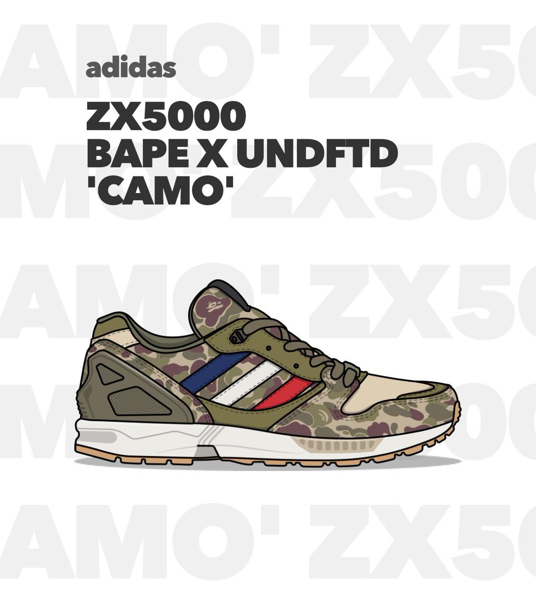 fukushima_fx's tweet photo. #AGLET @AgletApp
140万歩達成した!🚶
報酬は #adidas
#ZX5000 BAPE X UNDFTD ‘CAMO’
トークンいつ出るの?? https://t.co/24joMYjcQd