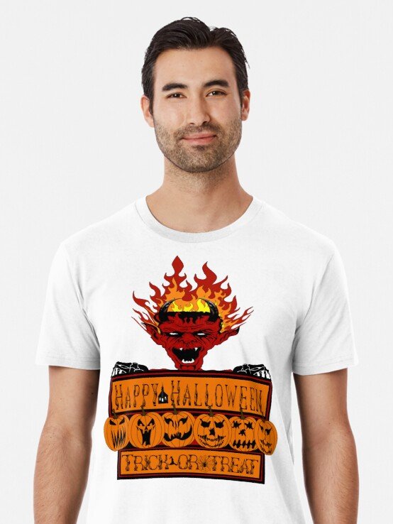 Happy Halloween Trick Or Treat Premium T-Shirt:
Halloween is coming soon so get into the Halloween spirt and get a gift for someone you love or for yourself.
briangollob.redbubble.com
#happyhalloweentrickortreat #happyhalloween #font #premiumtshirt 
redbubble.com/i/t-shirt/Happ…