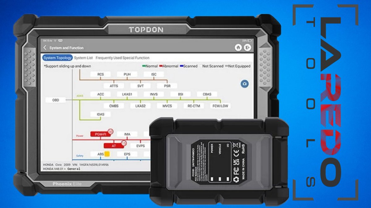 LAREDOTOOLS's tweet photo. Ya tenemos el nuevo equipo TopDon Elite disponible ya. https://t.co/56dEagZIKs