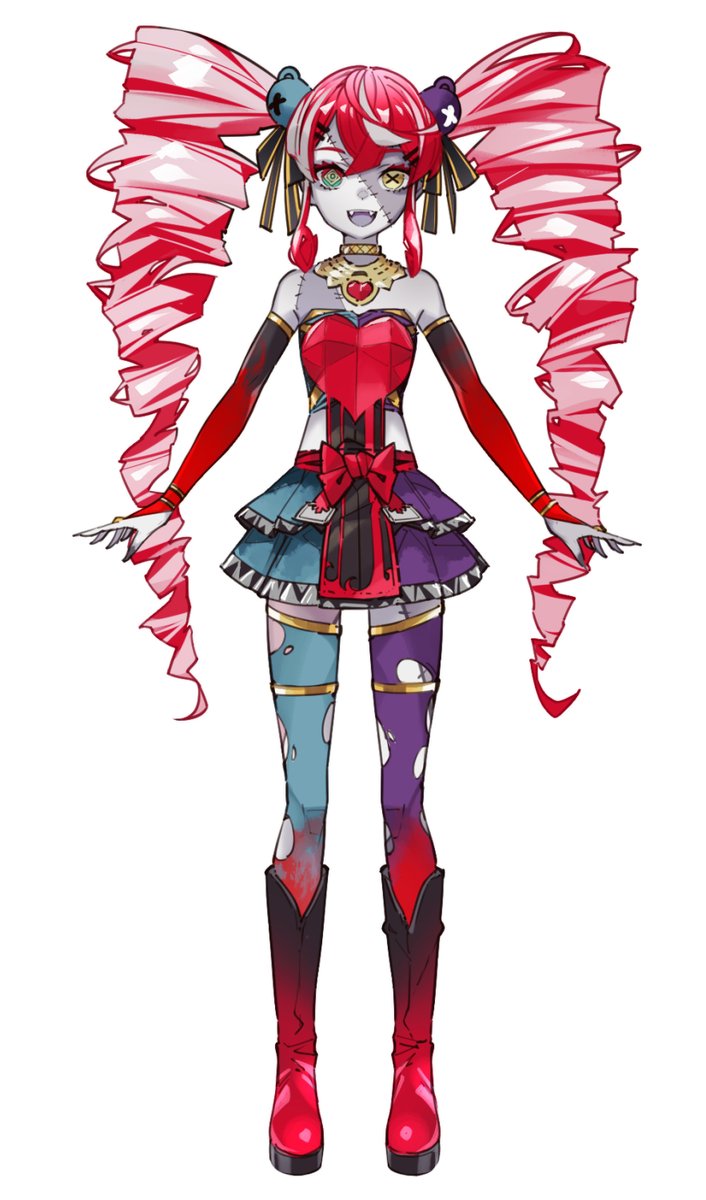 クレイジー・オリー 「※全部オリーを描いた絵です 」|天秤頭のイラスト