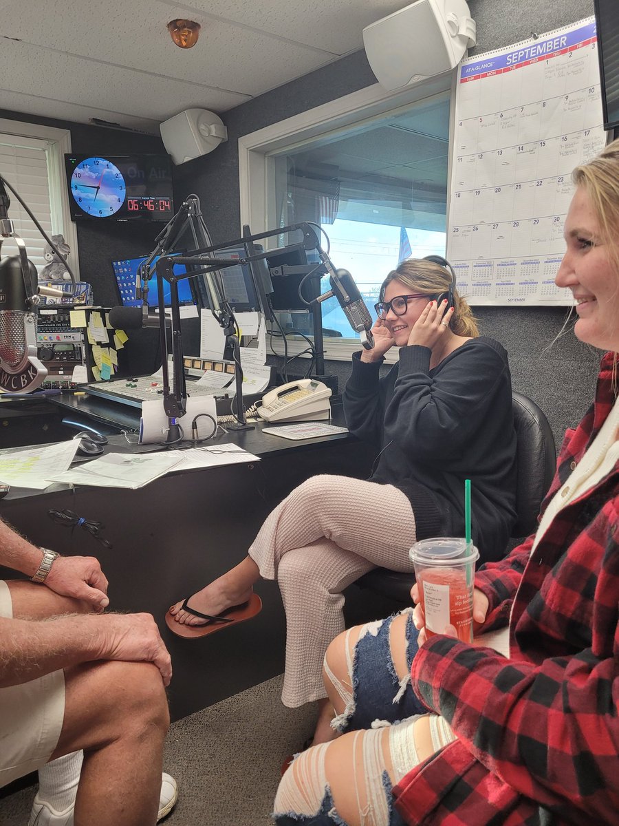 Brianna Payne and Molly Hixson talking some Artesian Girls Golf on the WCBK Sports Zone Coach's Show. These two have done a great job representing Martinsville their entire careers <a href="/ArtesianNation/">Artesian Athletics</a>