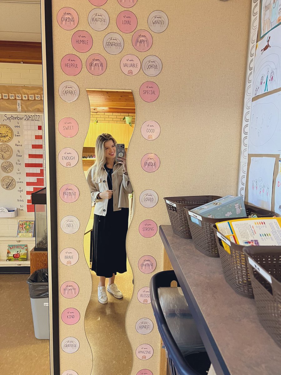 I am brave, I am patient, and I am grateful are my three affirmations stepping into my practicum class today for the first time.