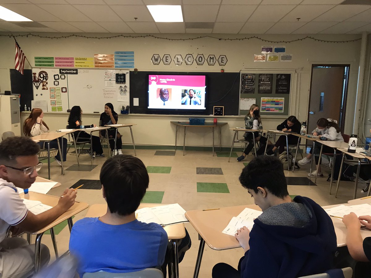 cmshappenings's tweet photo. We are working on building connections and relationships in our school wide Monday Morning Community Circles. Participated in some great convos today! #cmssharks #circleup #growthmindset https://t.co/wDwtb7edrI