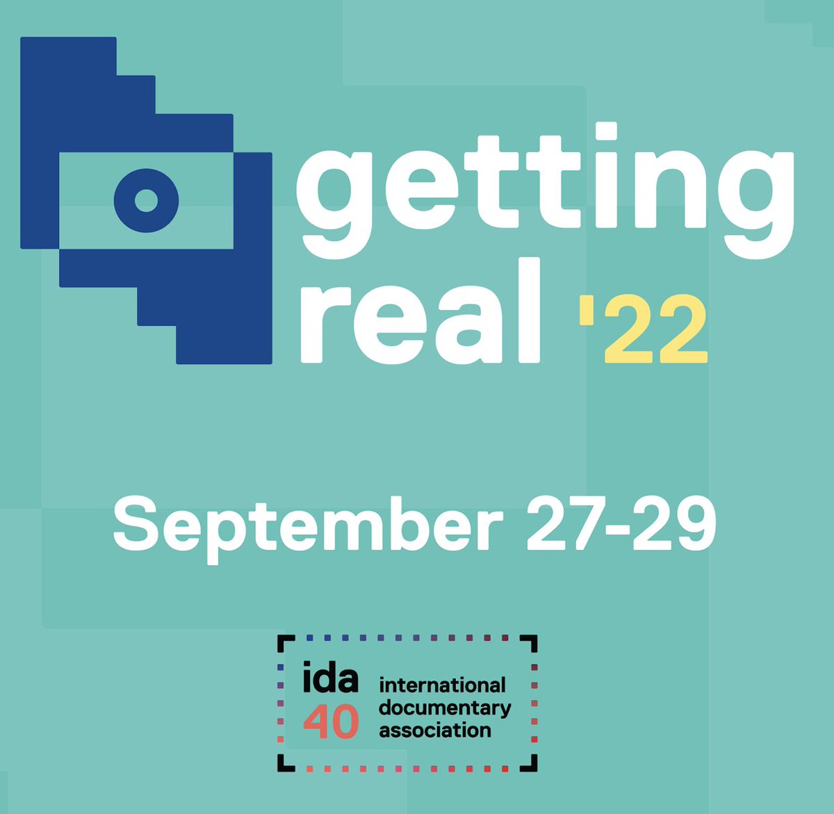filmcollab's tweet photo. @idaorg (International Documentary Association) celebrates its biennial conference, Getting Real between September 27 - 29, 2022. https://t.co/CGulOoRZhA