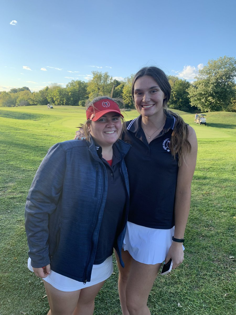 BraveGirlsGolf's tweet photo. Lady Brave won their match against Princeton this evening (242-247). Medalist was @GoerssKeylee (42). We will be back in action tomorrow at Miami Whitewater for our SWOC Championship. Go Brave ❤️! https://t.co/hsUm2nza91