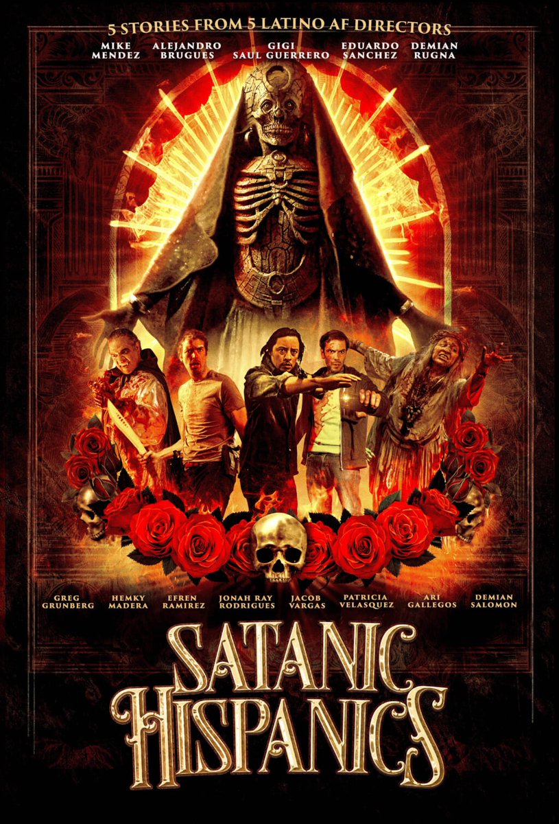 DoNatoBomb's tweet photo. SATANIC HISPANICS (2022): More horror anthologies need to understand the importance of a strong wrap-around (like SH does). More horror anthologies also need to be as fun and balanced as SATANIC HISPANICS. #FantasticFest https://t.co/5aoPhVj0l5