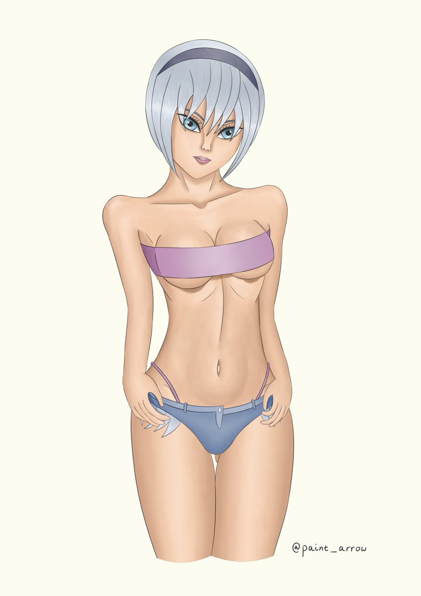 paint_arrow's tweet photo. Blindfold-less version of my 2B Summer piece
#digitalart #artistsontwitter #NieRAutomata #NieR https://t.co/X9Tioise6e