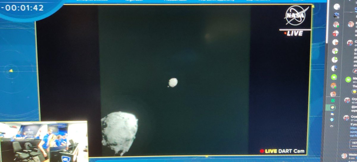 Holy bonkers

#DARTMission