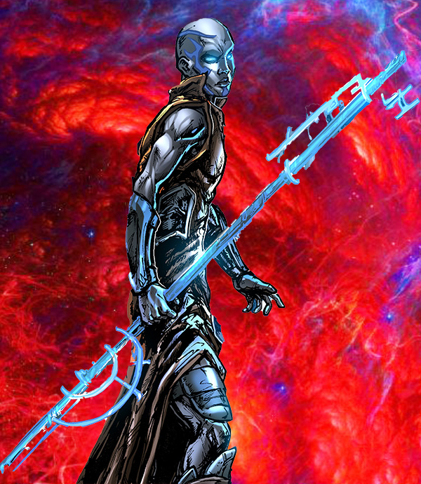 THE HYPERSTAFF: The Hyperstaff is much more than a melee weapon. It is an advanced cylindrical, nanite-constructed, supercomputer peripheral. #majesticcomics #indiecomics #weapons #majestic #indieartwork