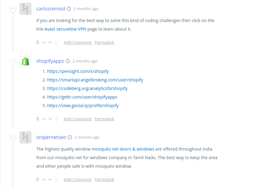 ashwin3005's tweet photo. The discussion section of @hackerrank
is slowly becoming an e-commerce marketplace.
It's funny enough to notice even mosquito nets are available ๐
๐คฃ.
#hackerrank #competitive_programming https://t.co/FJVo0tbybT