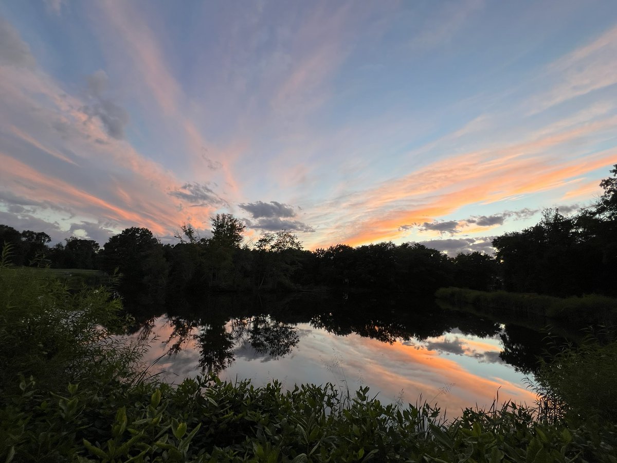 Sunset tonight at Franklin Pond 

#sunset #Reflections #MondayMood @capitalweather @7NewsAlex