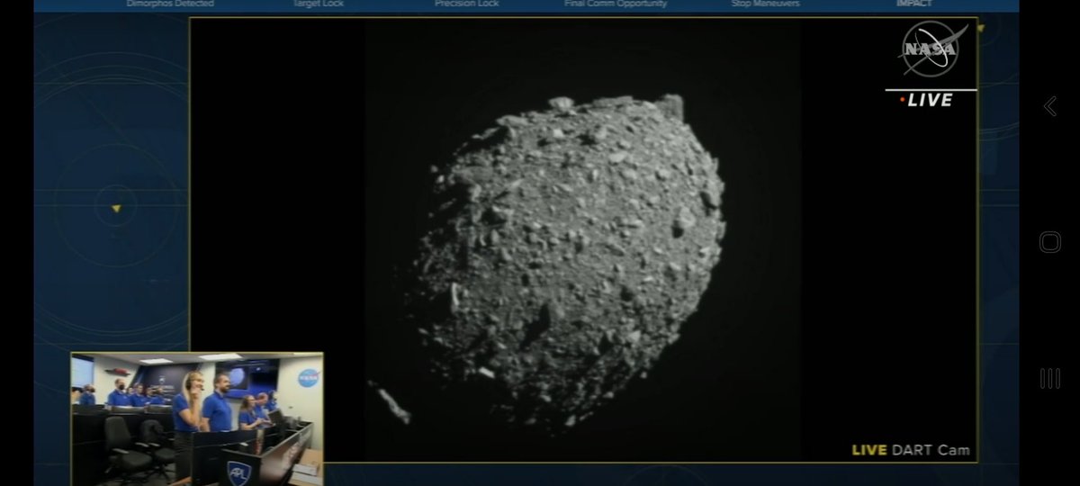 Katrina_W87's tweet photo. These images are incredible @NASA #DARTMission #wehaveimpact https://t.co/dDoIAzzI8L