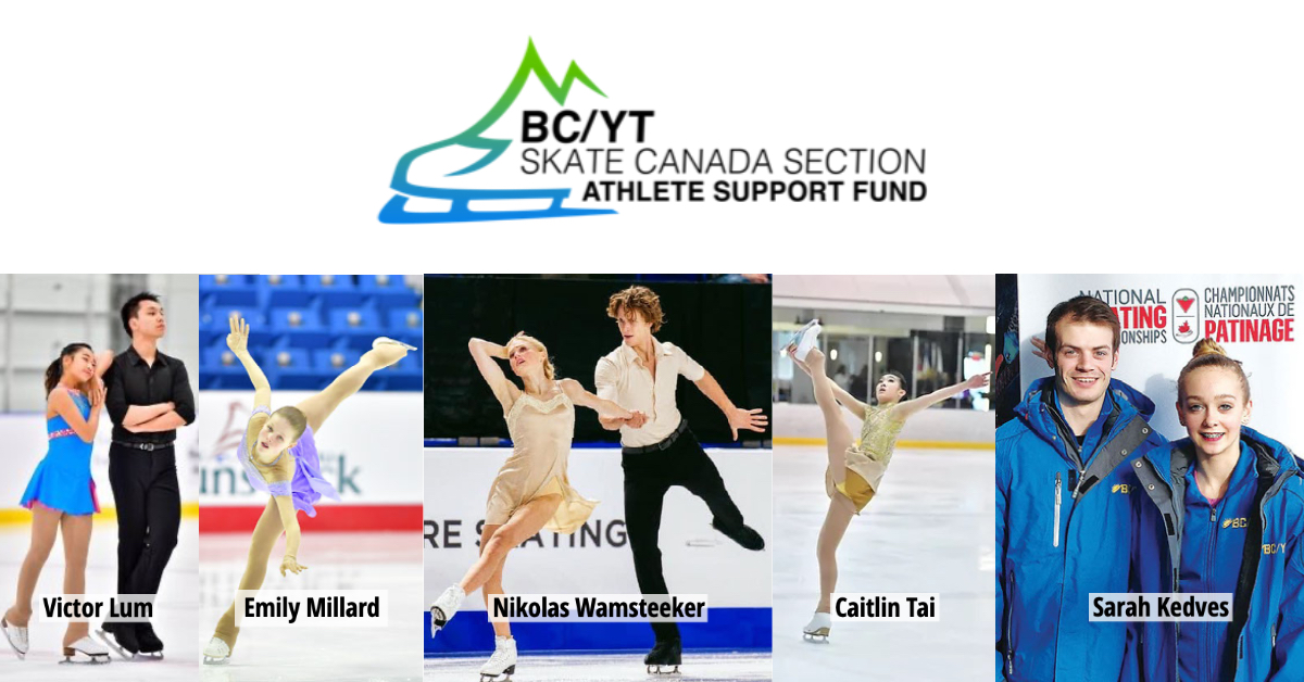 skatebcyk's tweet photo. The Athlete Support Fund is proud to assist the following skaters that have been or are currently on the BC/YT Team that are furthering their post-secondary education: 
Nikolas Wamsteeker- $1,500
Emily Millard- $1,500
Sarah Kedves- $1,000
Caitlin Tai- $1,000
Victor Lum- $1,000 https://t.co/szSa2DkRpg
