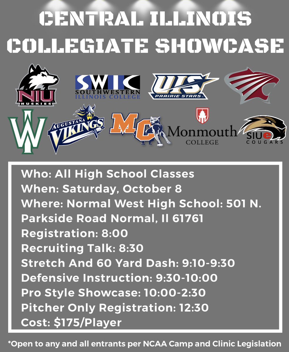 NL_Prospects's tweet photo. 12 days away! A great opportunity to be seen by some great programs. We will close registration prior to 10/8. Register here: https://t.co/0QIErYoAjo https://t.co/dQpQqP2xRZ