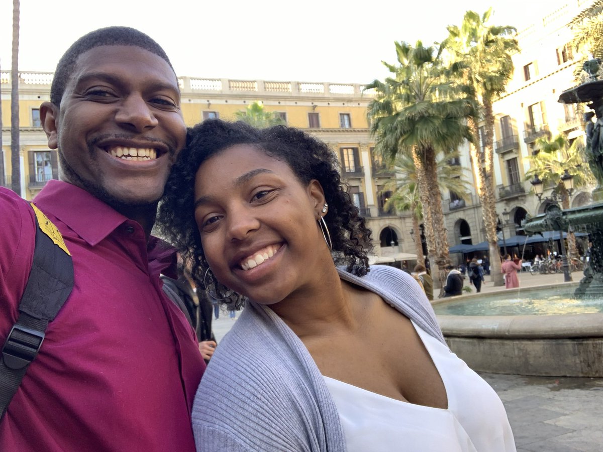 weekssm's tweet photo. Would love to travel to #Barcelona #again with my wifey, but now with our  1yr old for a month long immersion into #Spanish culture. #HoneymoonAgain #ShareYourDream #Sweepstakes #AmericanAirlines https://t.co/nWISDcxAc7