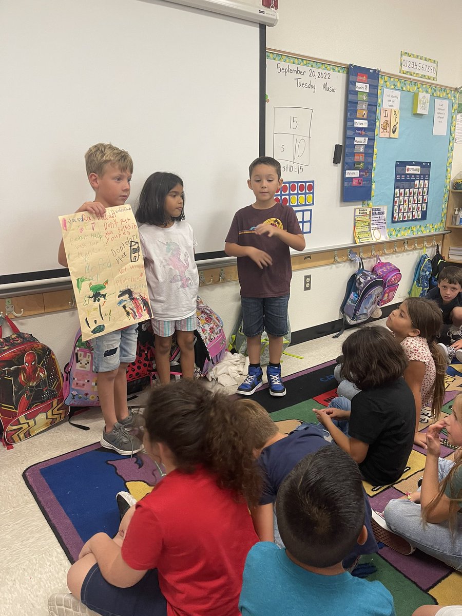 ClearElementary's tweet photo. Look at these stallions LEAD. Our @CSES_2ndgrade students taught our @csesfirstgrade all about science safety. Way to go stallions. Safety first 💪 @PepperCSES I know you are proud 🥹 https://t.co/X8bOdC91js
