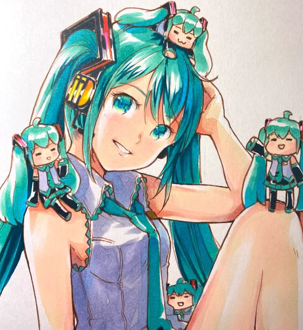 オハヨーハヨー¶(⁄=˅̮=∖)⁋ノ今日も元気に行ってきまーす!いってらっしゃい! 