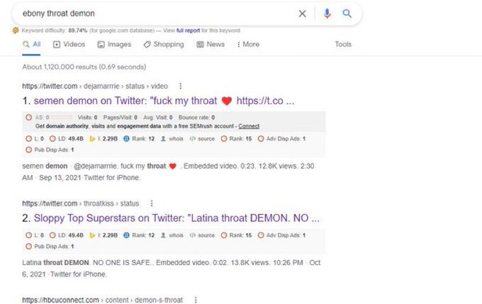 even Google know I’m tha semen demon fr ? lmao shoutout @hotwifereign https://t.co/omrHFPTe3x