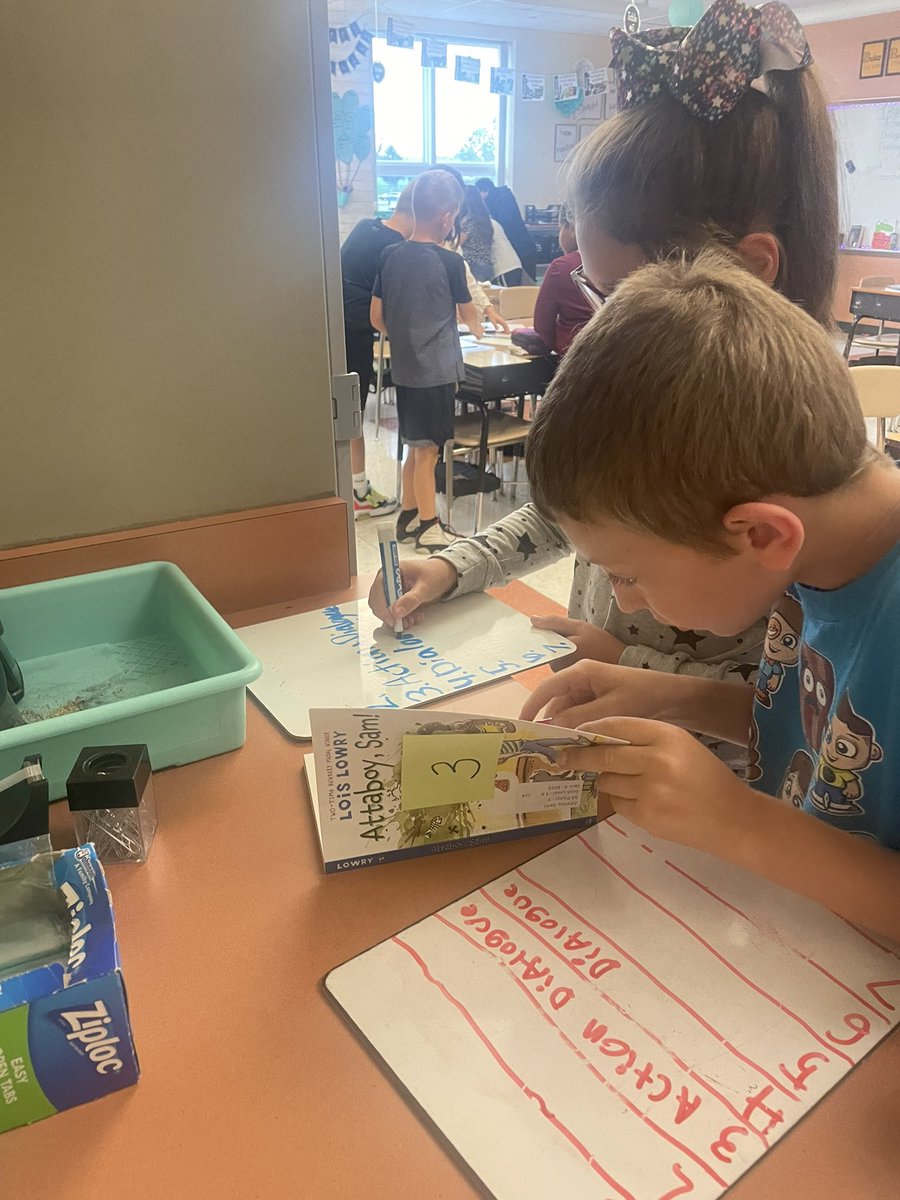 RanimSankari's tweet photo. 4th grade did an awesome job looking for different leads in novels from our classroom library 📚#futureLEADers #boroimpact @nasdborough https://t.co/PF7zDCz1pd