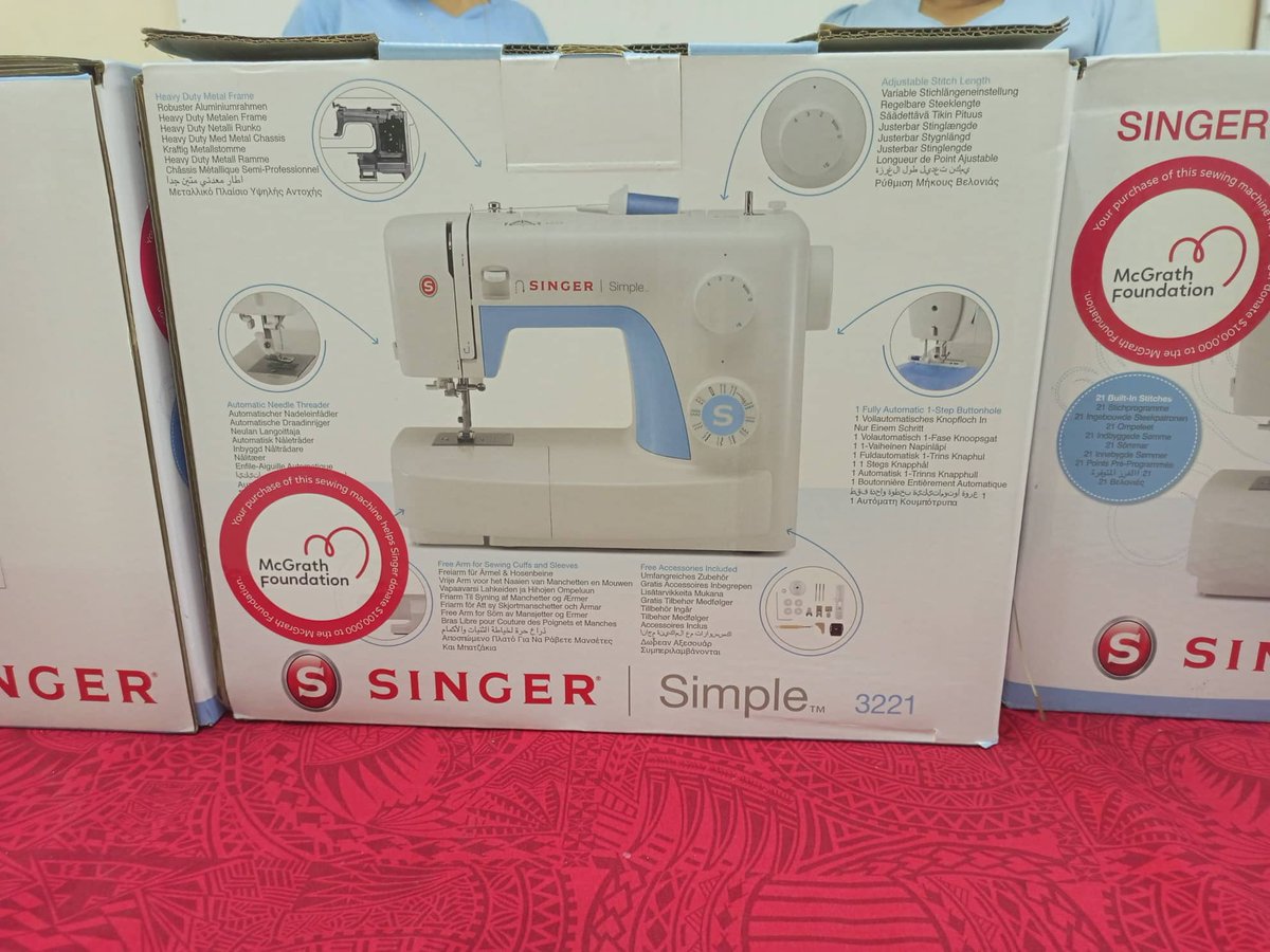 TuvaluTrade's tweet photo. Yesterday we were able to officially handover 10 sewing 🧵machines to the Tuvalu National Council of Women (#TNCW) and the Women on Funafuti EKT Association (#FEKT) through the funding support from the #EIF Tier 2 #Tuvalu 🇹🇻 Project. https://t.co/XvsZyJ6G4Z
