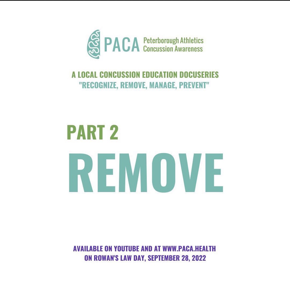 PacaPeterboro's tweet photo. What is the best course of action to take when concussion symptoms occur? Immediately REMOVE the individual from play! 🙌🧠 

Removing the individual from play increased their chances of recovery! https://t.co/I1fl2zmkcF