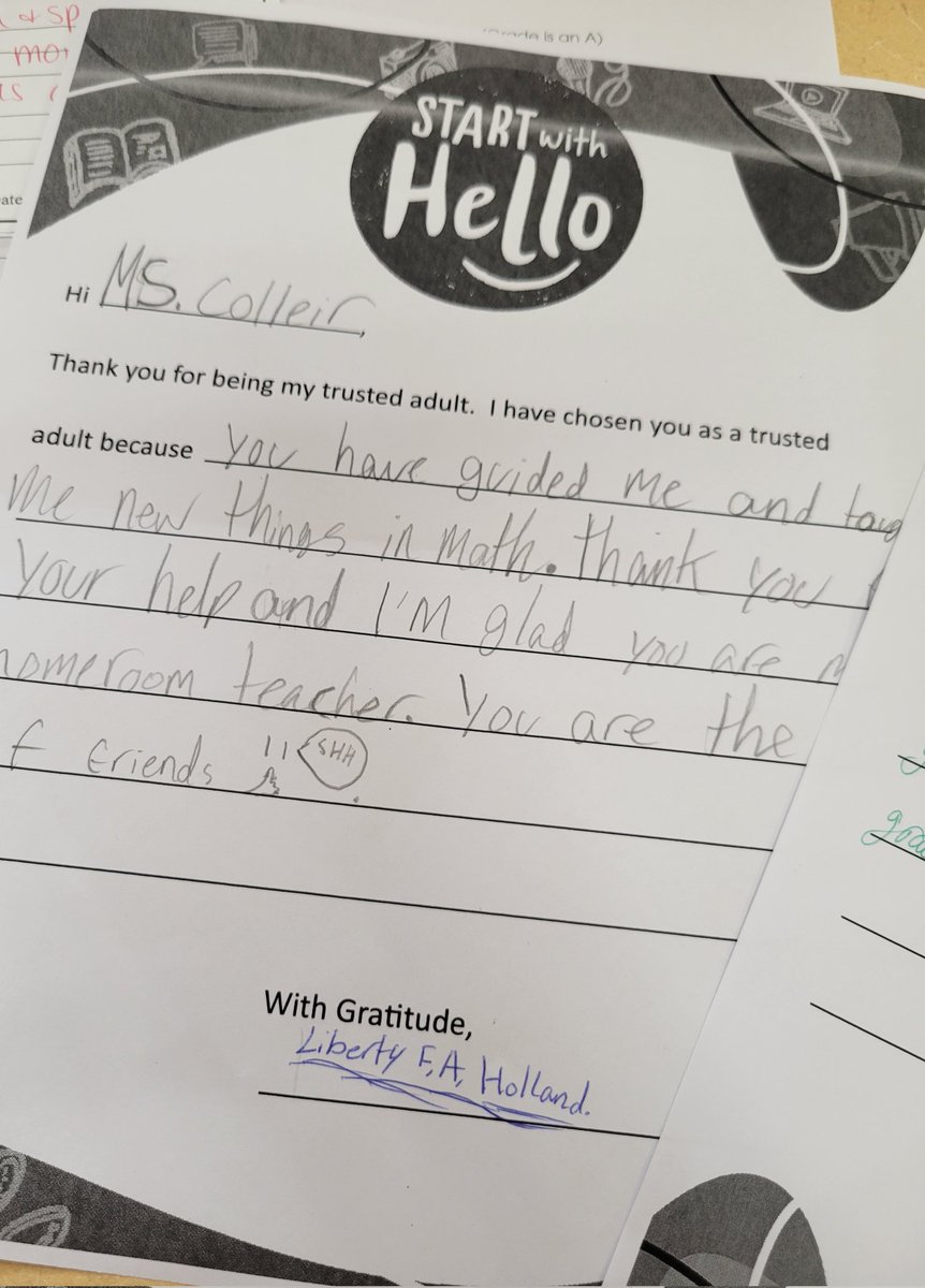 StephanieCollier225 (@chasingstruggle) on Twitter photo Loved receiving these Start with Hello letters today. This is my "why." I am so happy to be a trusted adult in these kids' lives. 😊🖤💛🖤💛🖤💛#LincolnPrideWCS <a href="/warrenschools/">Warren City Schools</a> Loved receiving these Start with Hello letters today. This is my "why." I am so happy to be a trusted adult in these kids' lives. 😊🖤💛🖤💛🖤💛#LincolnPrideWCS <a href="/warrenschools/">Warren City Schools</a>