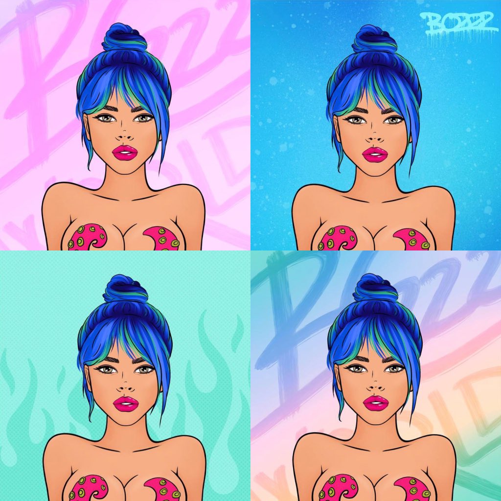BitchezNFT's tweet photo. Happy Monday, BCZZZ😈
Stay hydrated, productive and rich😉💰💸
Btw, which background do you like more?👀
#cryptocommunity #freethinkers #tracking #BCZZZ #EHT #nft #metachicks #metagirl #metaworld #nftchick #breakit https://t.co/SYFrCg0MNM
