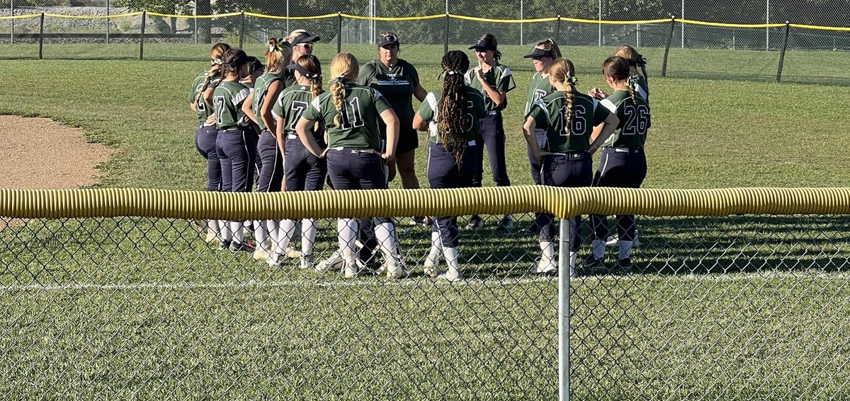 THAT’S A WIN! THS JV softball with the 13-12 win! Can’t express how proud I am of this group, we never give up! On to the next! 🐺🥎