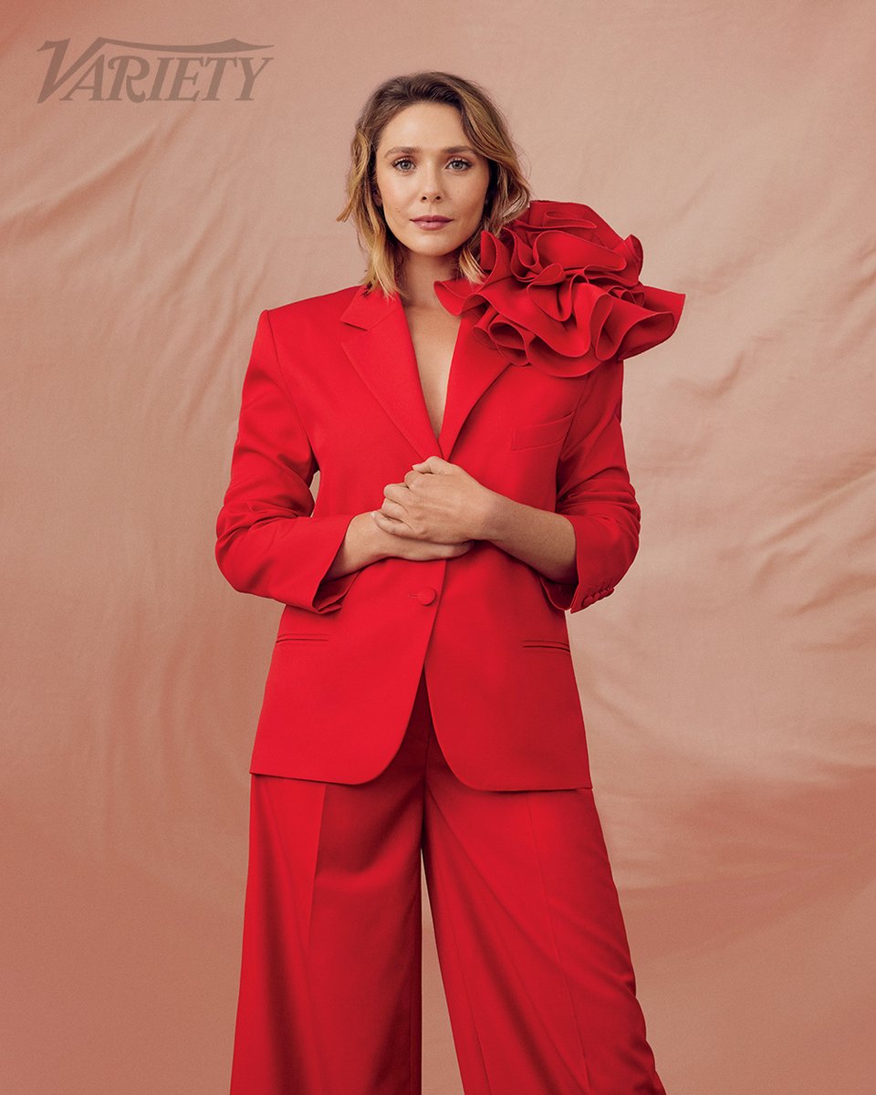 Variety's tweet image. Elizabeth Olsen for Variety’s #PowerOfWomen issue, photographed by Ramona Rosales. wp.me/pc8uak-1lBxIW