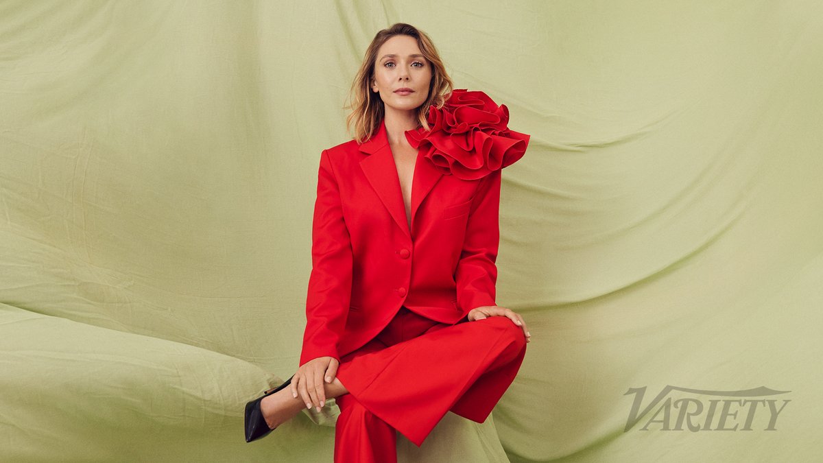 Variety's tweet image. Elizabeth Olsen for Variety’s #PowerOfWomen issue, photographed by Ramona Rosales. wp.me/pc8uak-1lBxIW