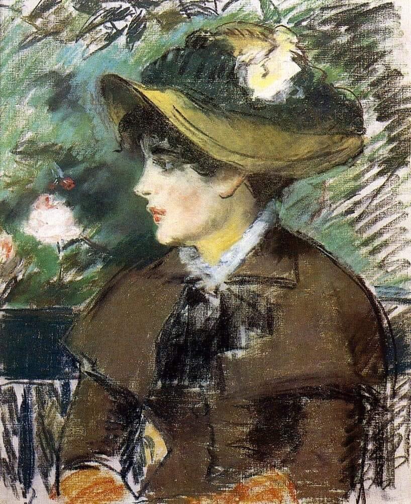 michel_ramos75's tweet photo. Edouard Manet - Sur le banc (On the Bench) - 1879 https://t.co/wf1nYPUiET