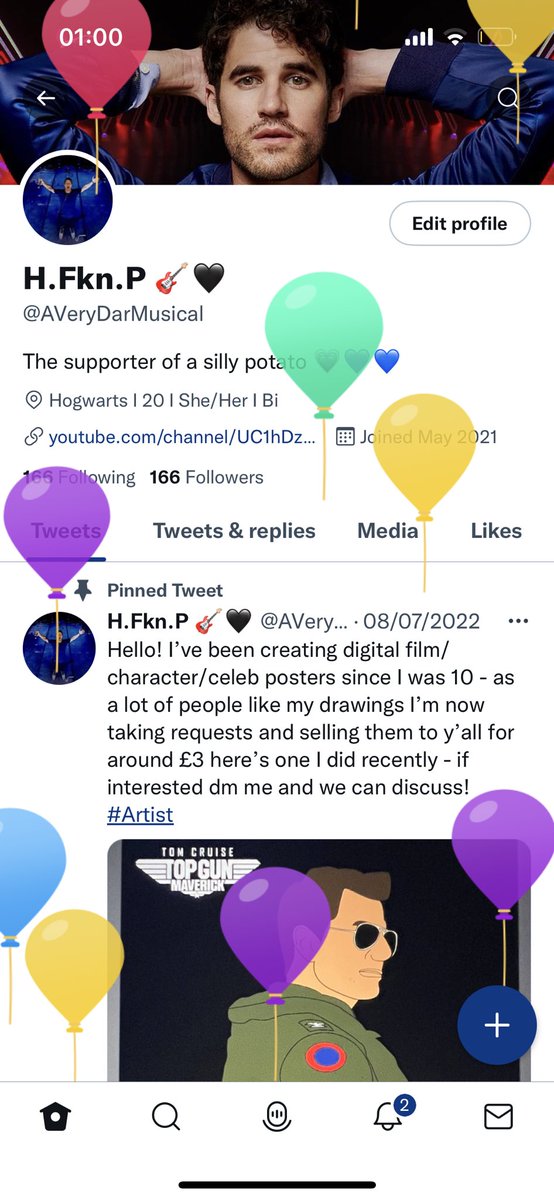 AVeryDarMusical's tweet image. BALLOOOOONS… Oh wait I’m 20 now f**k I’m no longer a teen! Help I now have more responsibilities than ever before lmao! But can’t wait for tonight it’s emo night at my uni freshers and I’m gonna go PARTAY!!!