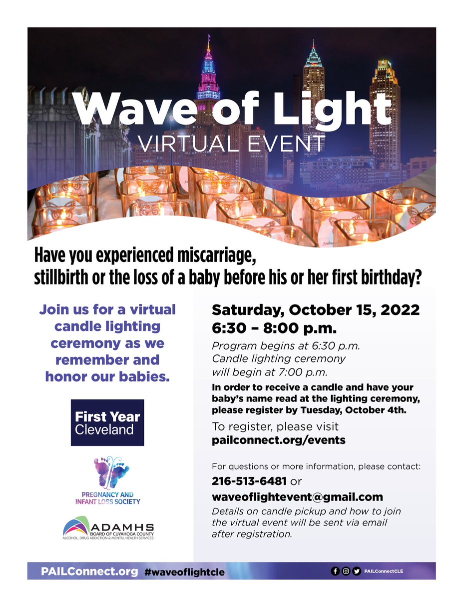 christyanjayden's tweet photo. #waveoflightcle October 15, 6:30 pm, VIRTUAL EVENT. See you then!  Retweet this please! 

https://t.co/bcM3jBpQ6n https://t.co/dJZRgoasz4