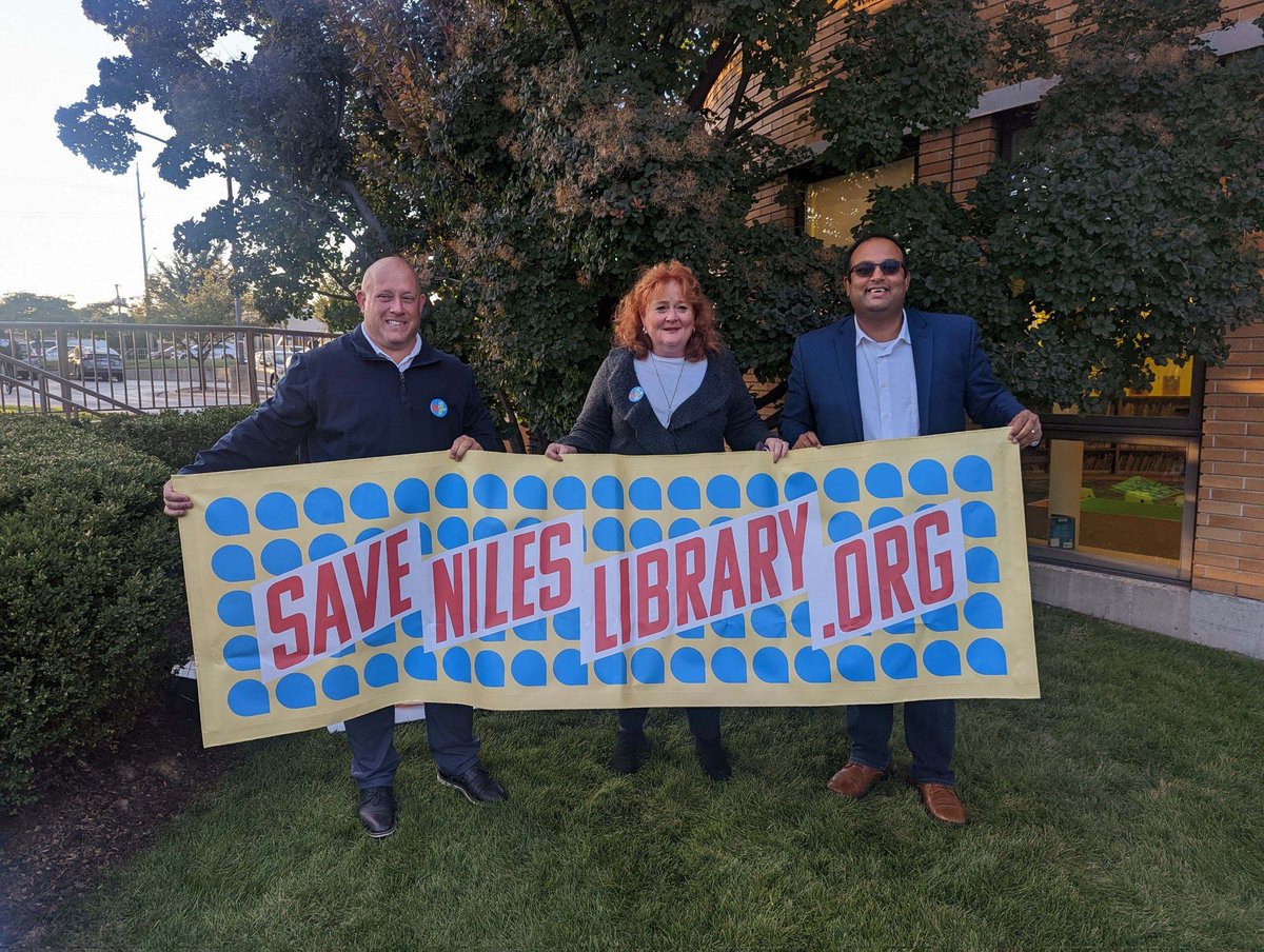 senvillivalam's tweet photo. 📚 Tonight our community came out to #SaveNilesLibrary. One of our most fundamental obligations is to ensure our youth have access to every safe learning opportunity possible. We must fund this precious resource for our neighbors and treat the staff with dignity and respect. https://t.co/wlTP3KOszx