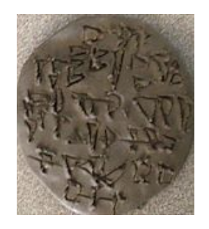 LEroomI3's tweet photo. Learned about the beginnings of writing in ancient Mesopotamia and tried out being cuneiform scribes today @NCS_LE https://t.co/BfOSnhOcZY