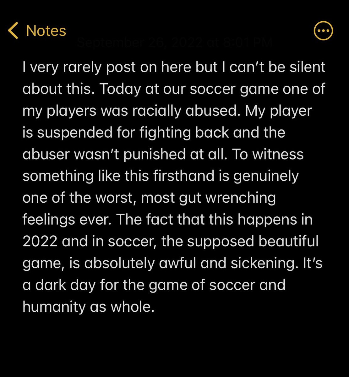 Bkelling14's tweet photo. #SayNoToRacism https://t.co/mHNjqpQVnY