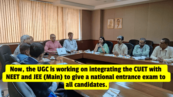 UGC chairman says there is one country, one exam concept in the works