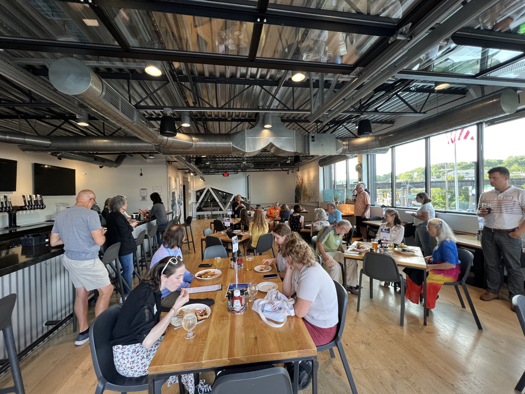 wospgh's tweet photo. Thanks to everyone who joined up for the reception at Mindful Brewing last week! We enjoyed connecting with all of you!

Hope to see you October 29 for Watersheds of South Pittsburgh’s First Annual Duck Race and Saw Mill Run Stream Cleanup. More info at https://t.co/DiFcJH4Ocz https://t.co/h1lbrpaPSM