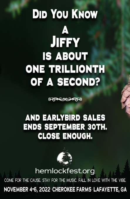 Friday will be here before you know it. #hemlockfest #georgiamusicfestivals #chattanoogamusicfestivals