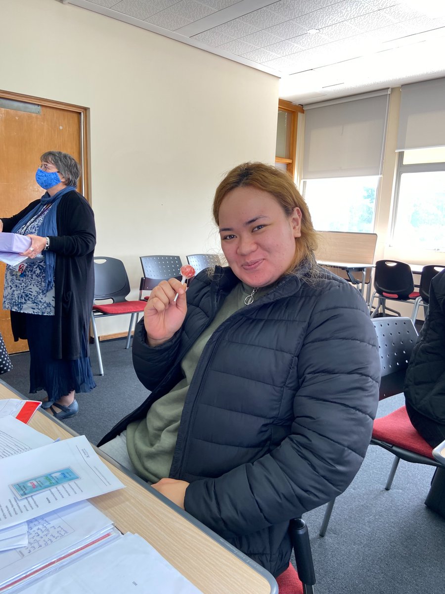 AIS_AucklandNZ's tweet photo. The health and safety committee at AIS marked Mental Health Awareness Week (MHAW) today and handed out info cards and lollipops to students and staff. This year's theme is Reconnect - with the people and places that lift you up, hei pikinga waiora #MHAWNZ #studyAIS https://t.co/JjyJSZyxB2