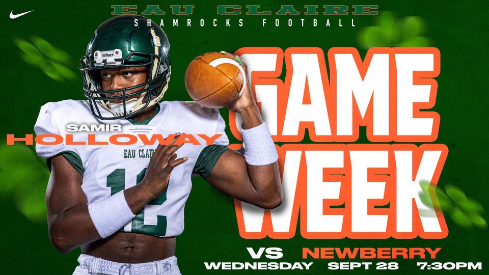 ECHSFootball_'s tweet photo. Game Day  Wednesday 7:30 pm @Newberry Highschool https://t.co/0x3qrNgVRo