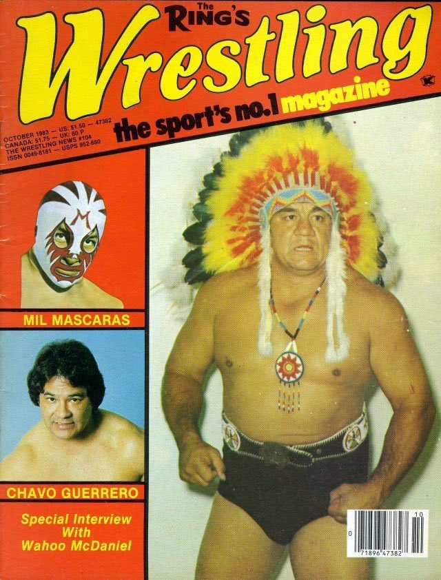 #TheRingsWrestlingMagazine #WahooMcDaniel #ProWrestling #Wrestling #WWE #ProWrestlingLegends #OldSchoolProWrestling