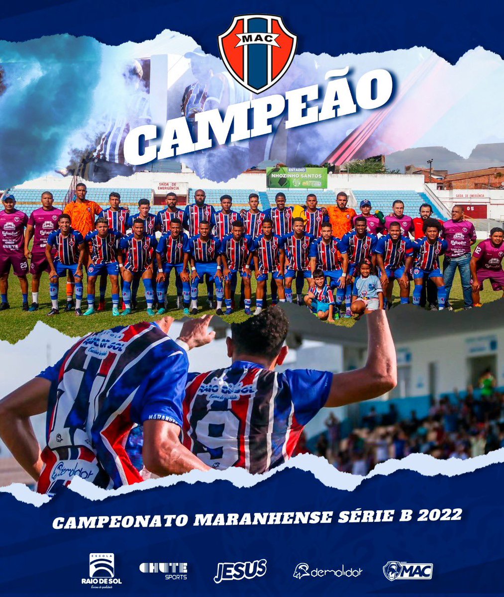 Vencemos!!! Com um golaço de Alexandre, batemos o Chapadinha e ficamos com o título do campeonato maranhense da série B! Pode berrar bode!!!!