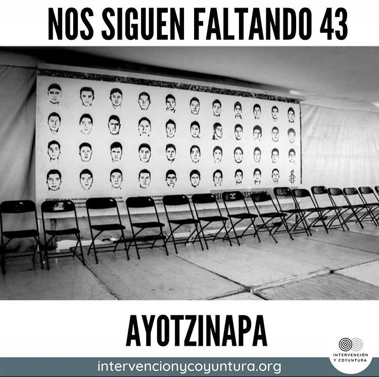 intervencionyc1's tweet photo. #Ayotzinapa8años https://t.co/XxDxt9cmEN