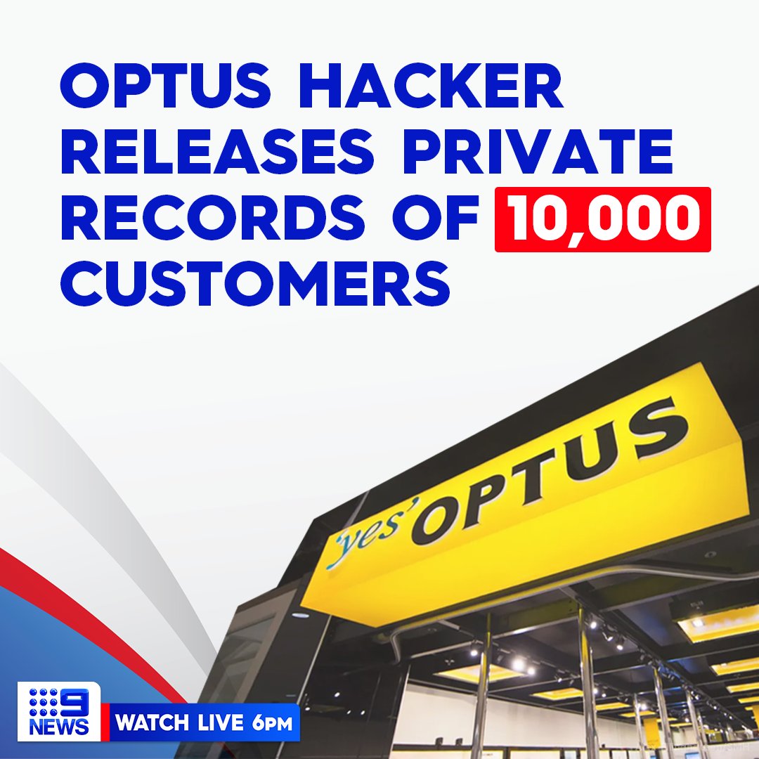 The hacker claims more records will be made public each day if a $1,000,000 ransom is not paid. #9News STORY: 9Soci.al/NRcK50KTLbk