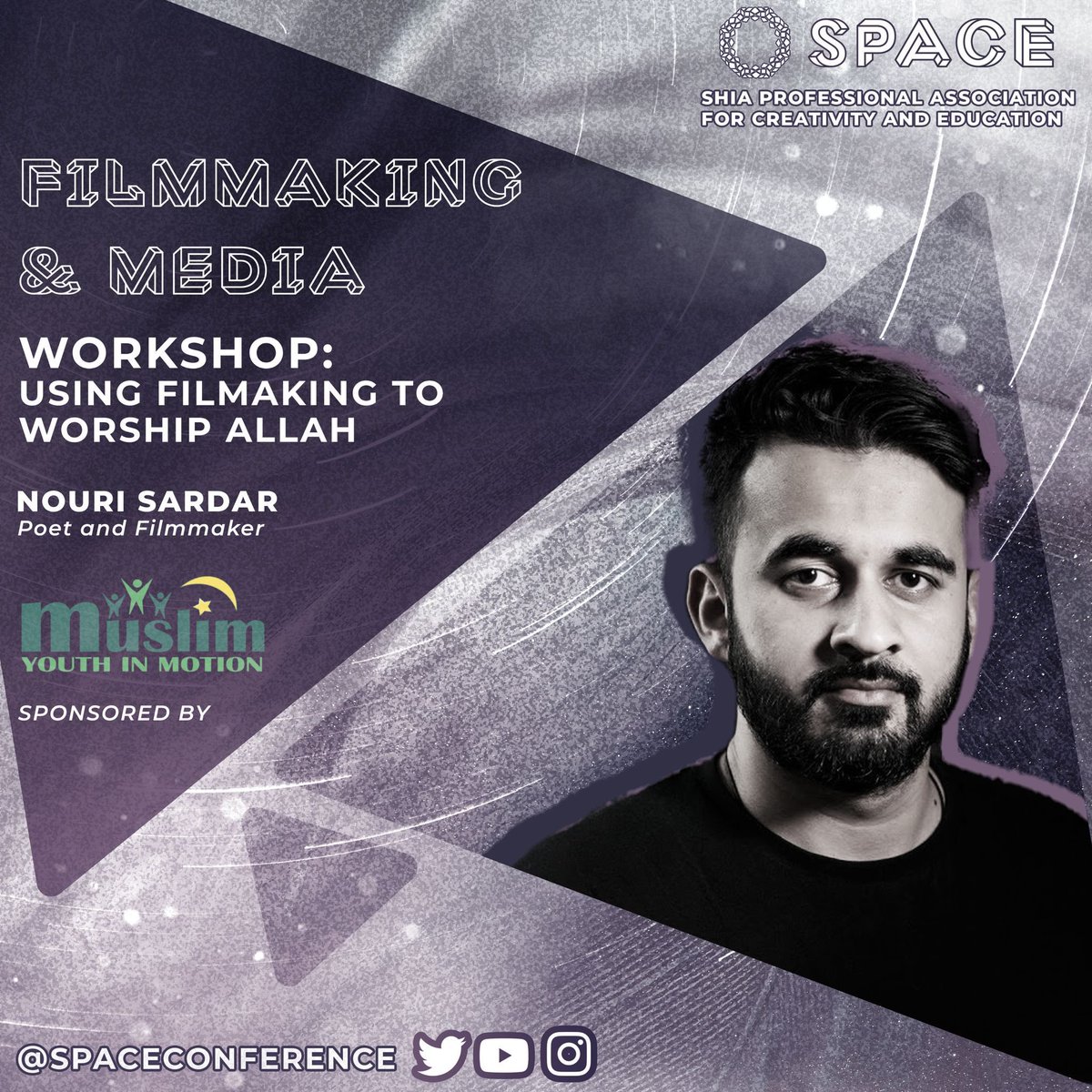 NouriSardar's tweet image. Friends in Los Angeles, I’ll be holding a filmmaking workshop for the SPACE conference on Nov 12th. Will post ticket &amp;amp; venue information soon.