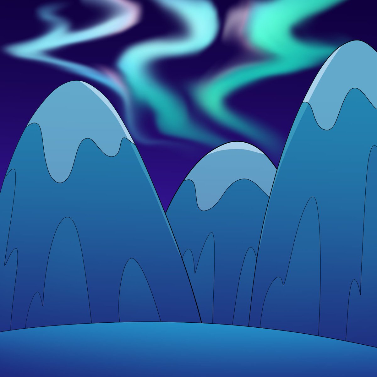 In the unforgiving cold, beauty can still be found

The Lights of Auglika fill the Frostland sky; these enchanting streaks of color provide power and strength to the Frostmen🗻